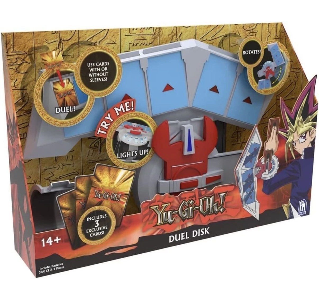 Konami Yu Gi Oh NUOVO NEW Phatmojo Cospley Disc Disco Duel Disk Battle City
