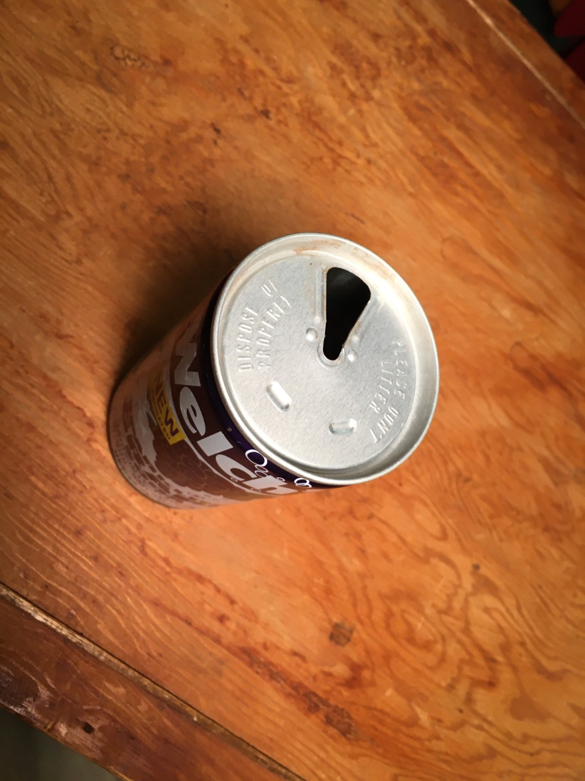 Welch's Sparkling Grape Vintage Soda Can