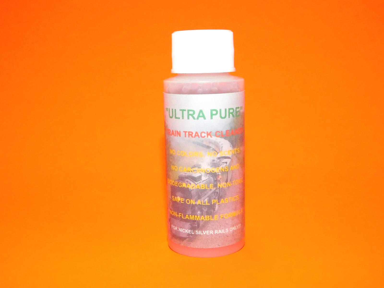 "ULTRA PURE" TRAIN TRACK CLEANER FOR G O S HO N Z SCALES 2oz BOTTLE NEW!!! 🤘⚡