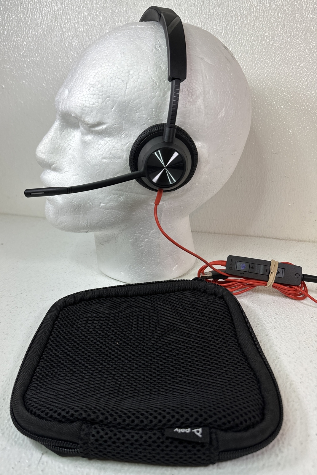 Plantronics Poly Blackwire BW3300-M USB HeadsetWith Case