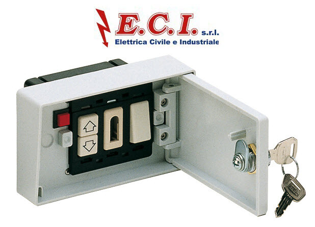 LINCE Spa 590BPC100 Lecteurs de Clés Polycarbonate 3 Portes Bticino Magie