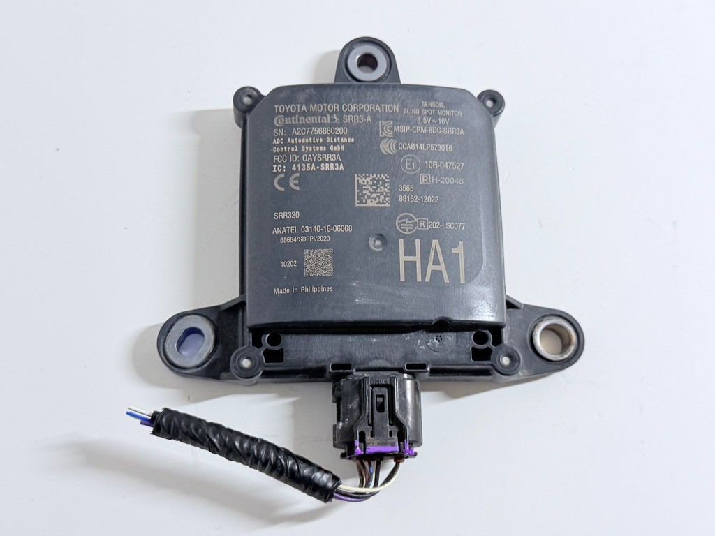 2021 TOYOTA COROLLA REAR BLIND SPOT SENSOR | OEM 88162-12022