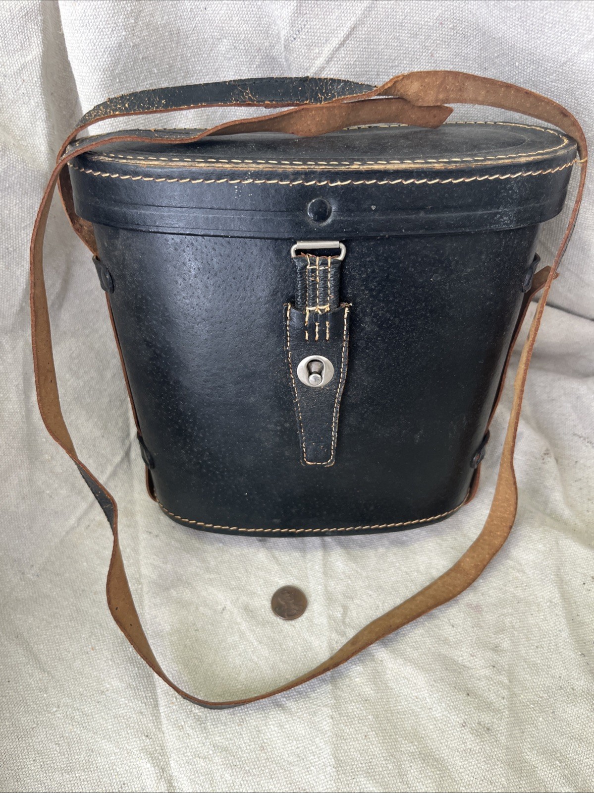 Optex 10x50 Fully Coated Optics Binoculars with Case and Strap Used Vintage