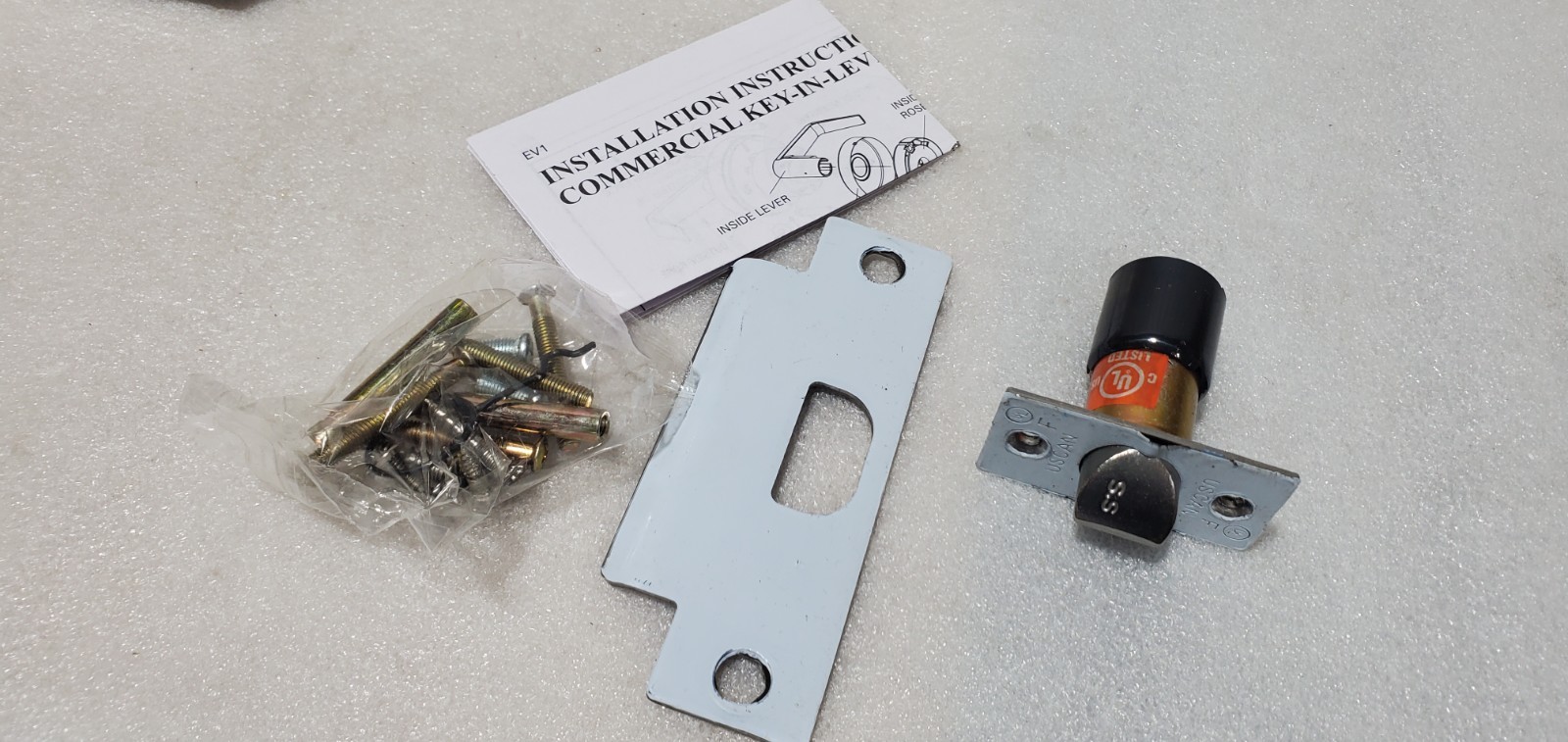 USCAN TOTAL SECURITY USL212S GRADE 2 CYLINDRICAL LEVERSET PASSAGE