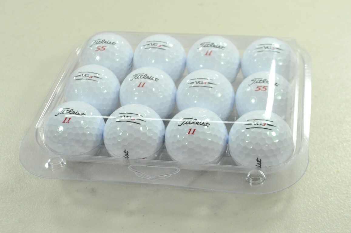 New Titleist VG3 Golf balls One Dozen White