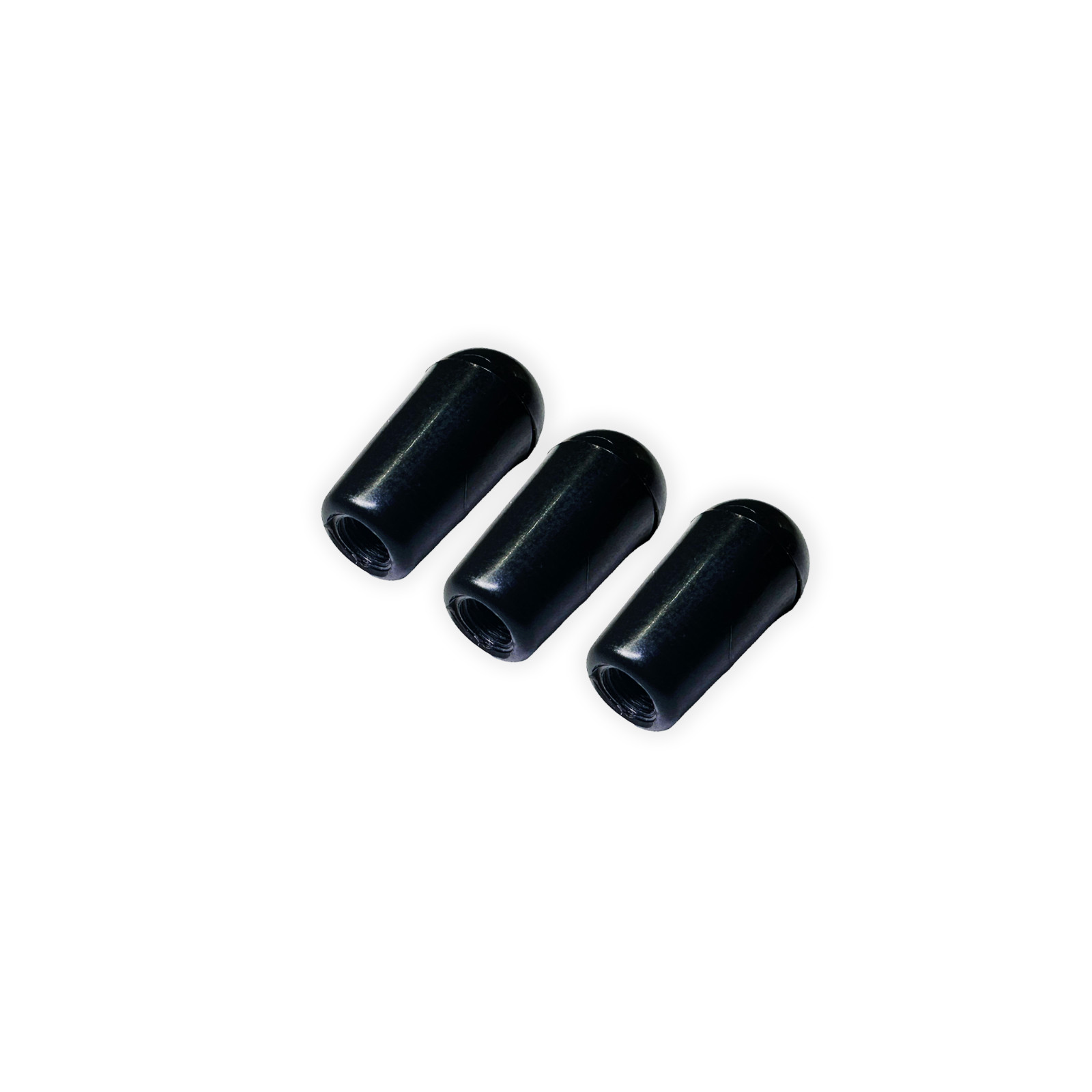 AxLabs 3-Way Toggle Switch Tips in Metric & US Threadings (Set of 3), Black