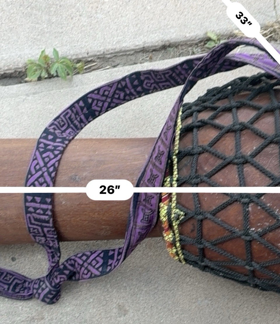 Vintage handmade African Djembe drum