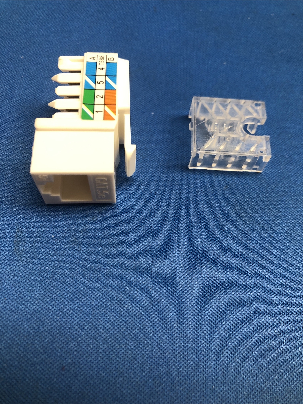 (10/pack) RJCK UTP CAT5e Keystone Jack Inline Coupler White