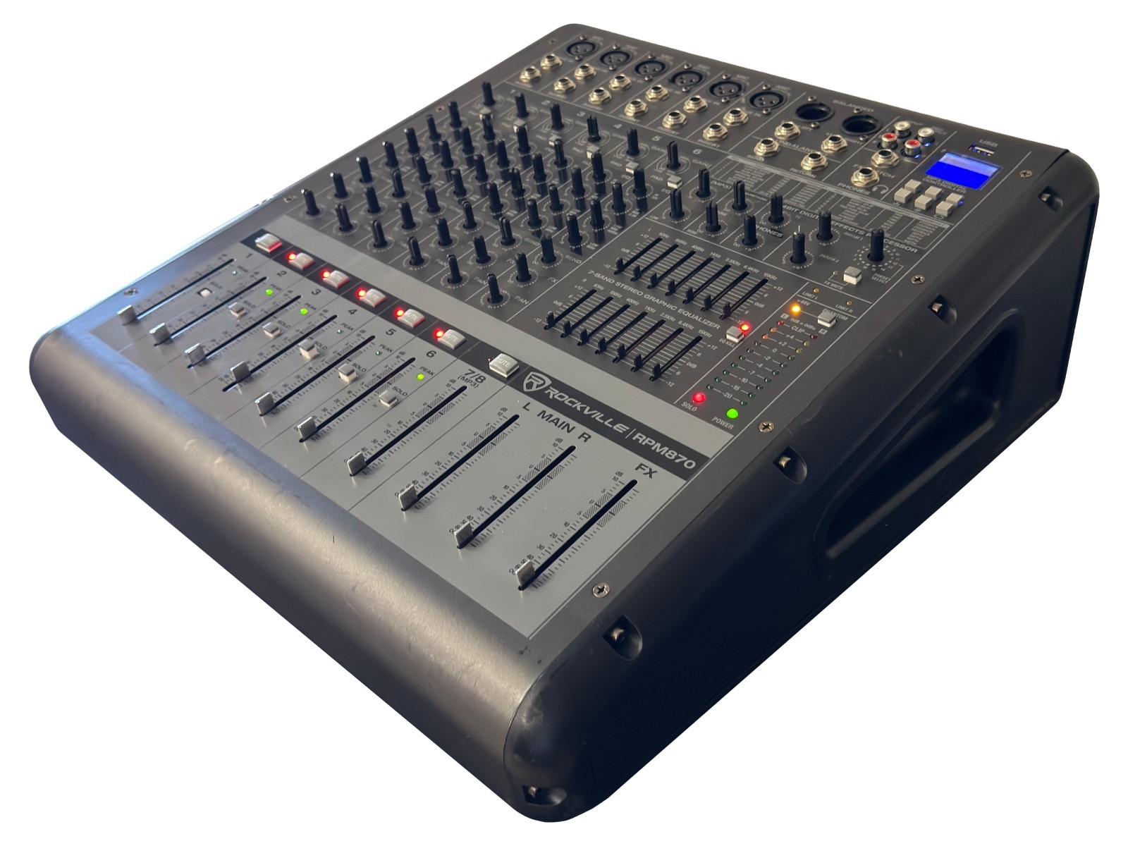 Rockville RPM870 Powered Mixer