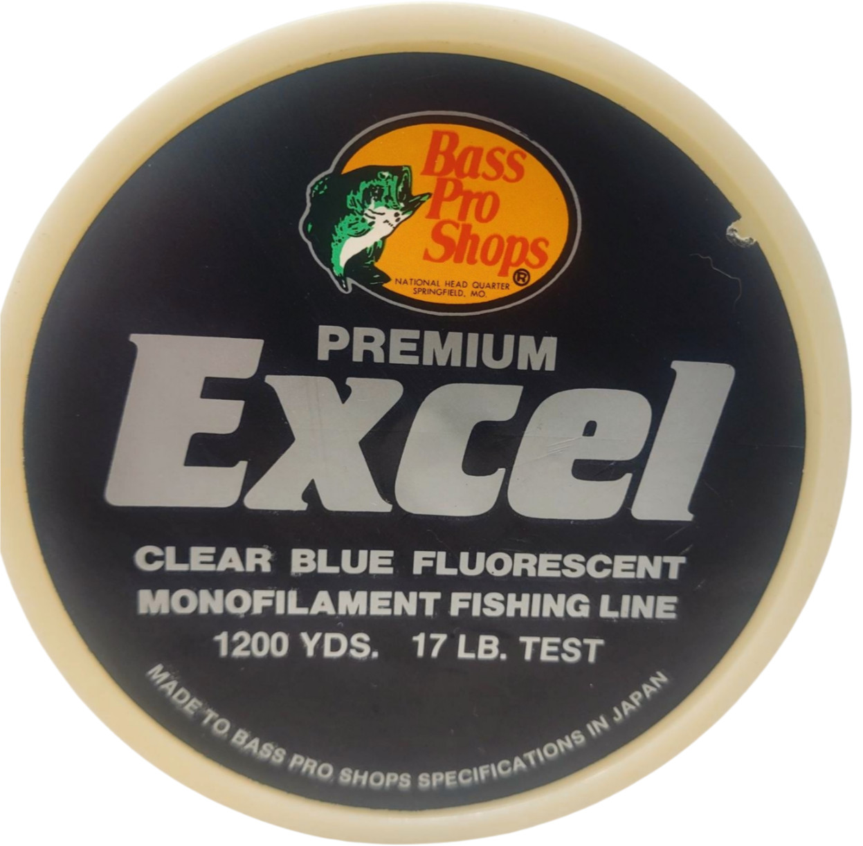 Bass Pro Shops Premium Excel Clear Monofilament Fishing Line 17lb Test 1200 YDS