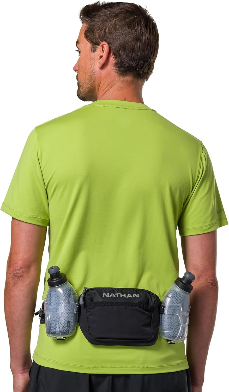Running Belt Hydration with Flasks, Storage Pockets, Trail Mix Plus, Running Wat