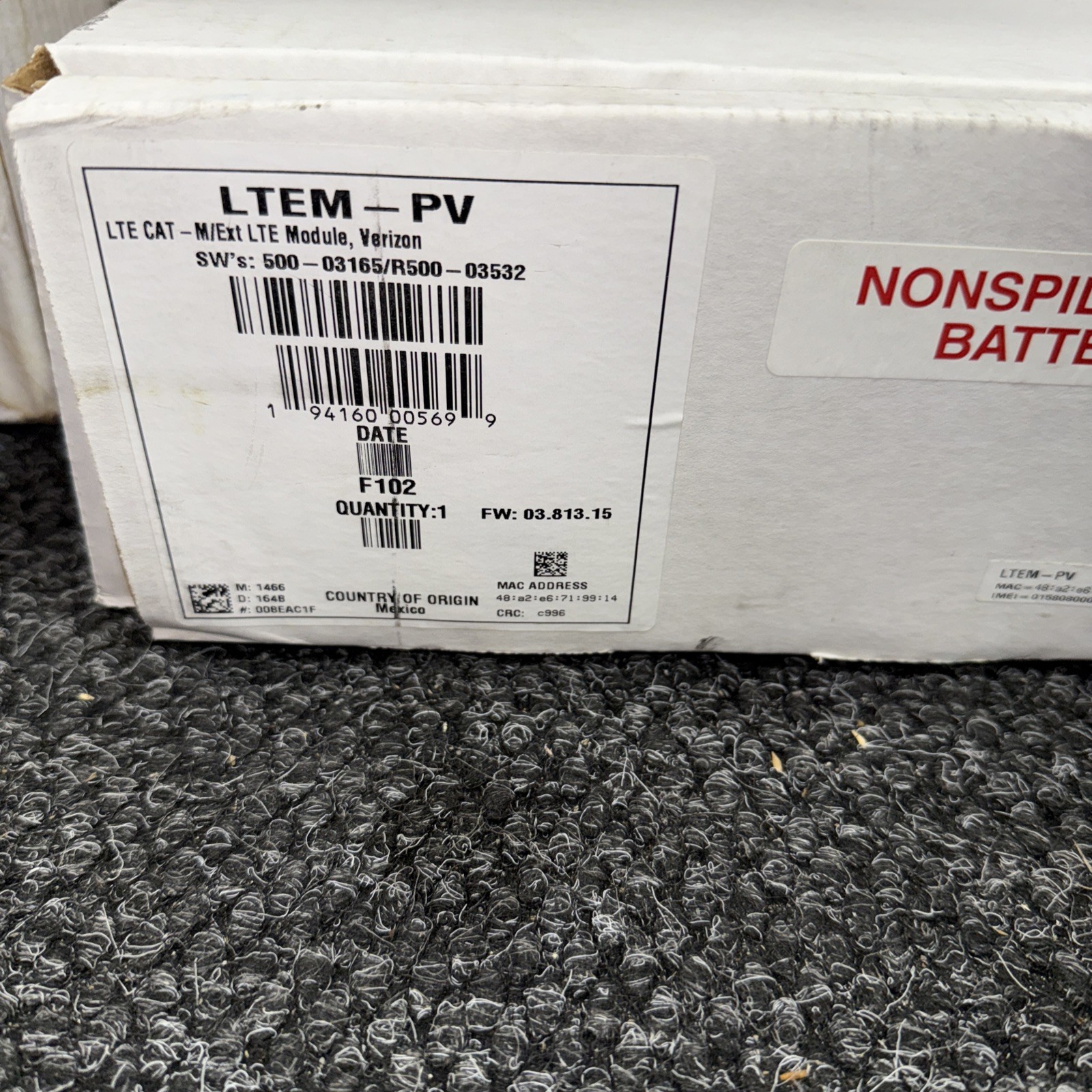Resideo (Honeywell) LTEM-PV Advanced Modular Alarm Communicator for Verizon