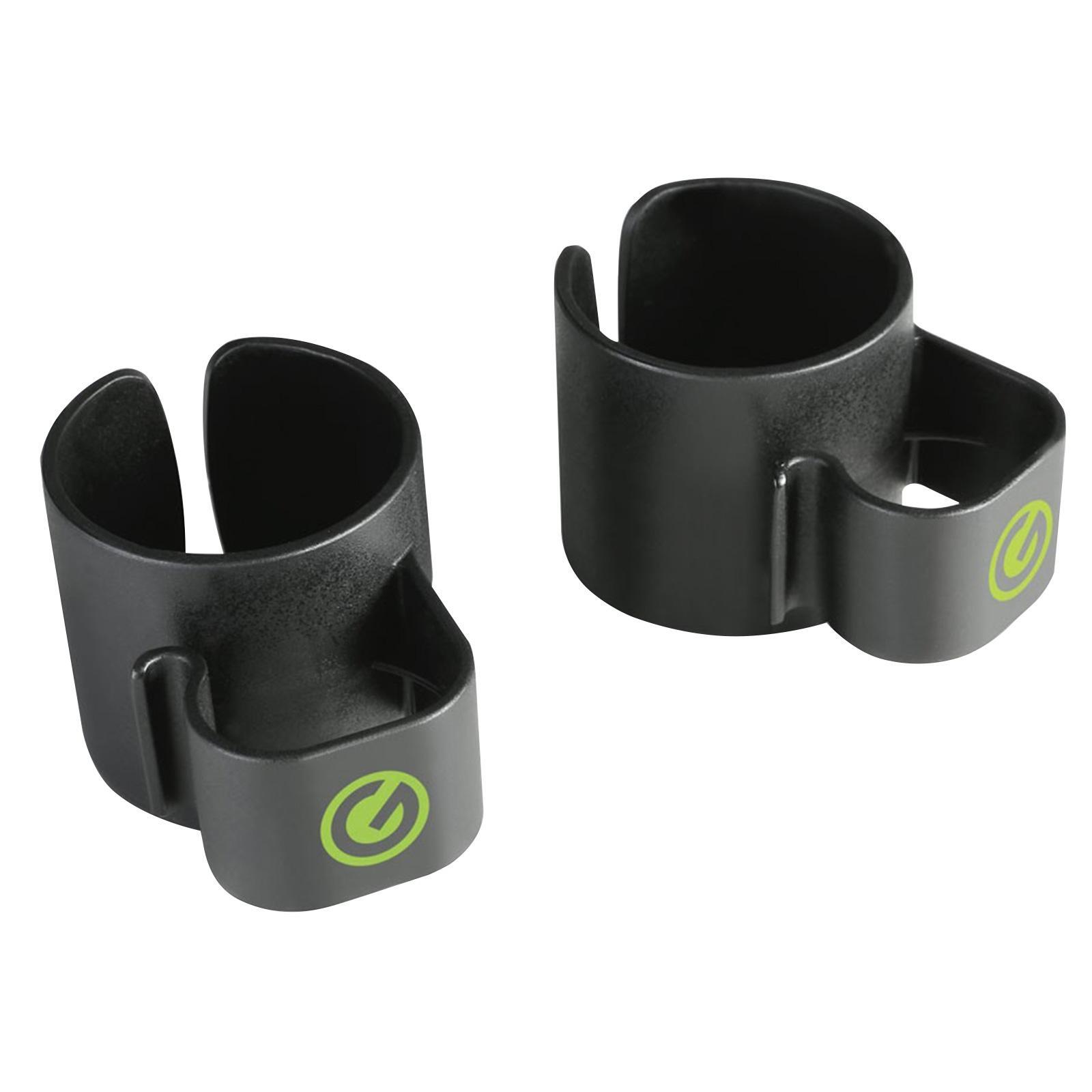 Gravity GSACC35B Speaker Pole Cable Clips 35 mm, set of two