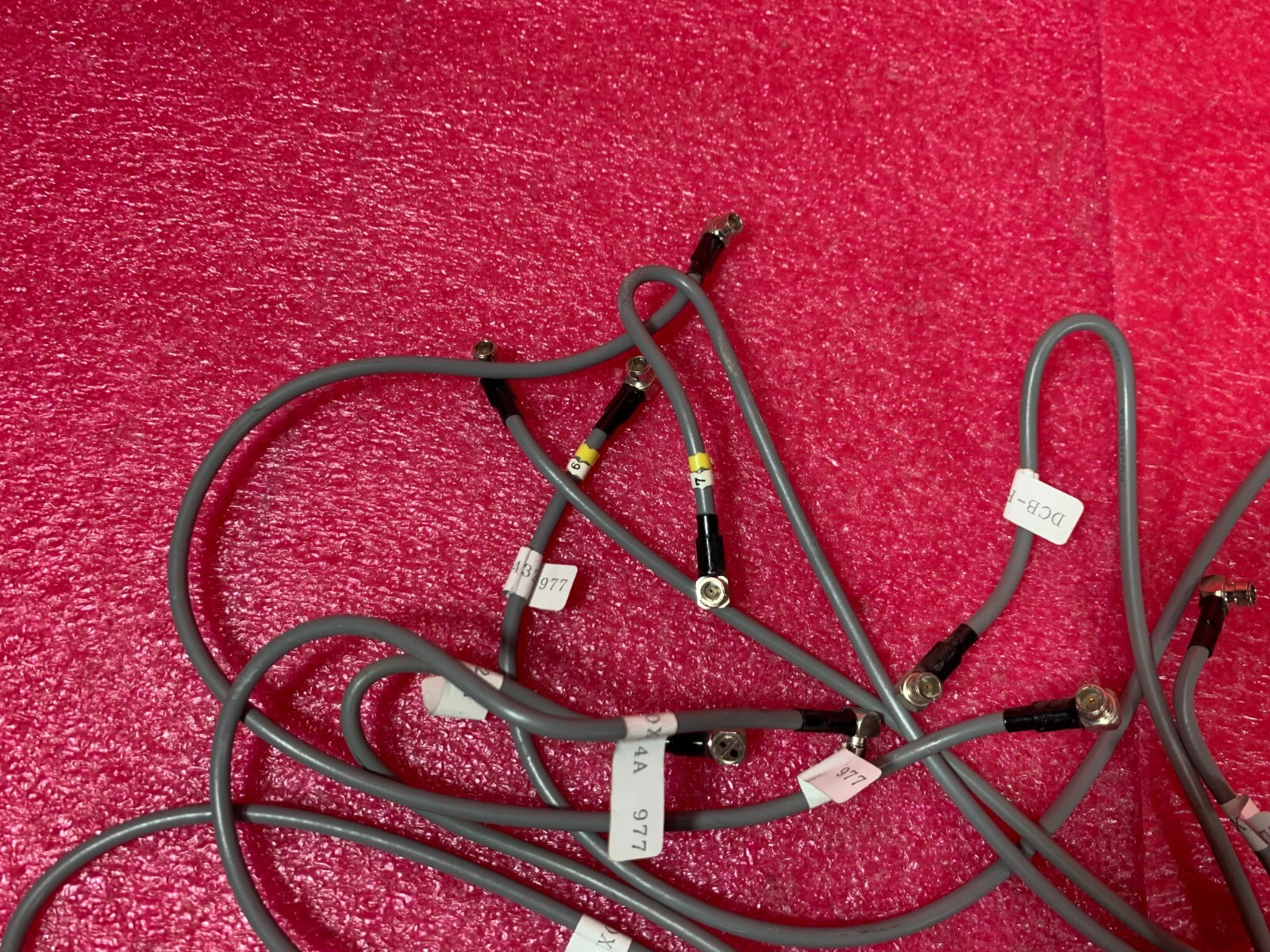 Advantest R3463 Modulation Spectrum Analyzer different cables