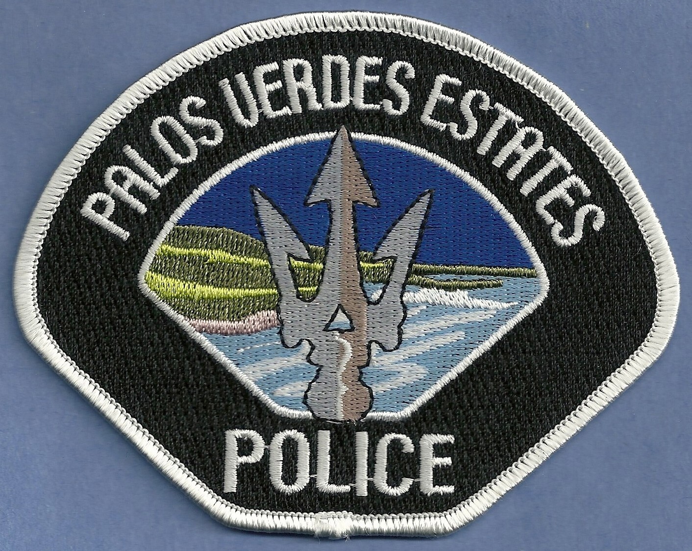 PALOS VERDES ESTATES CALIFORNIA POLICE SHOULDER PATCH