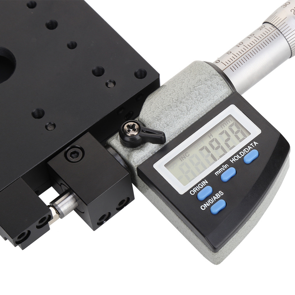 Micrometer Platform Digital 80x80mm 0.001mm Linear Translation Stage Tool Part