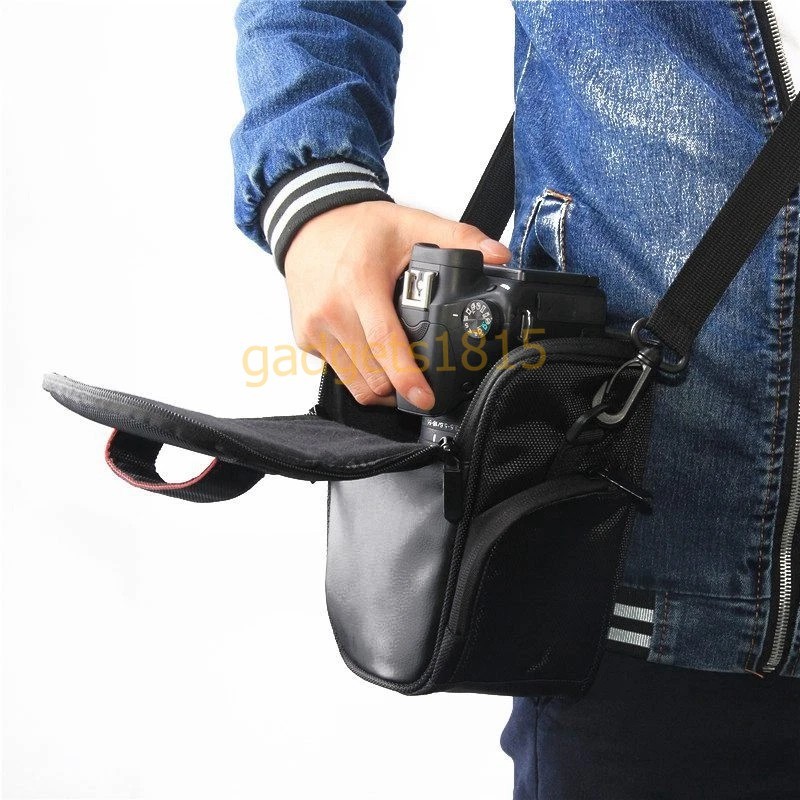 DSLR SLR Camera Shoulder Bag Case Shockproof Waterproof For Canon Nikon EOS Sony