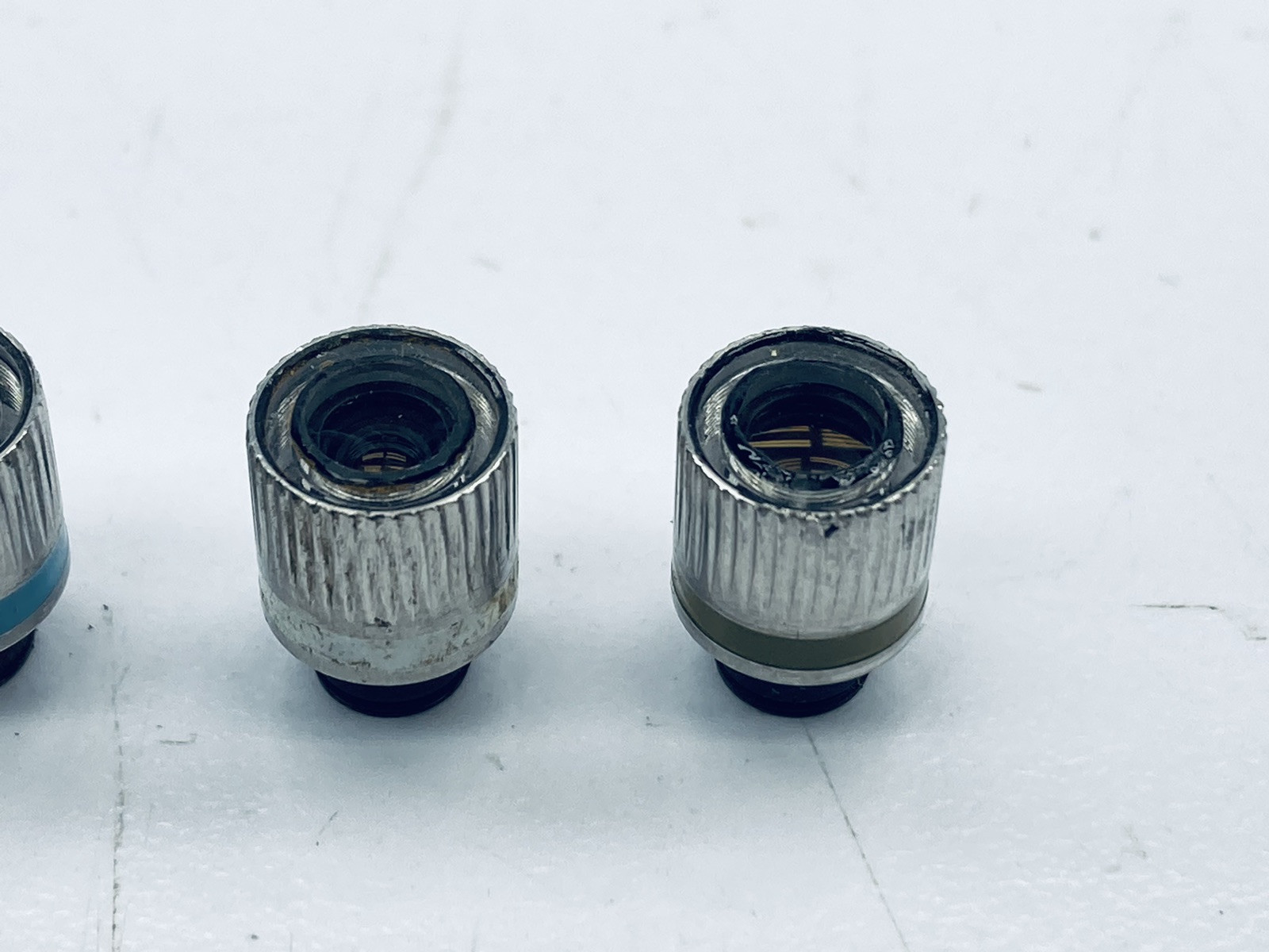 LOT OF 4 EVEREST VIDEOPROBE TIP ADAPTERS 8mm PROBE TIP OPTICS IPT820FF / IPT840
