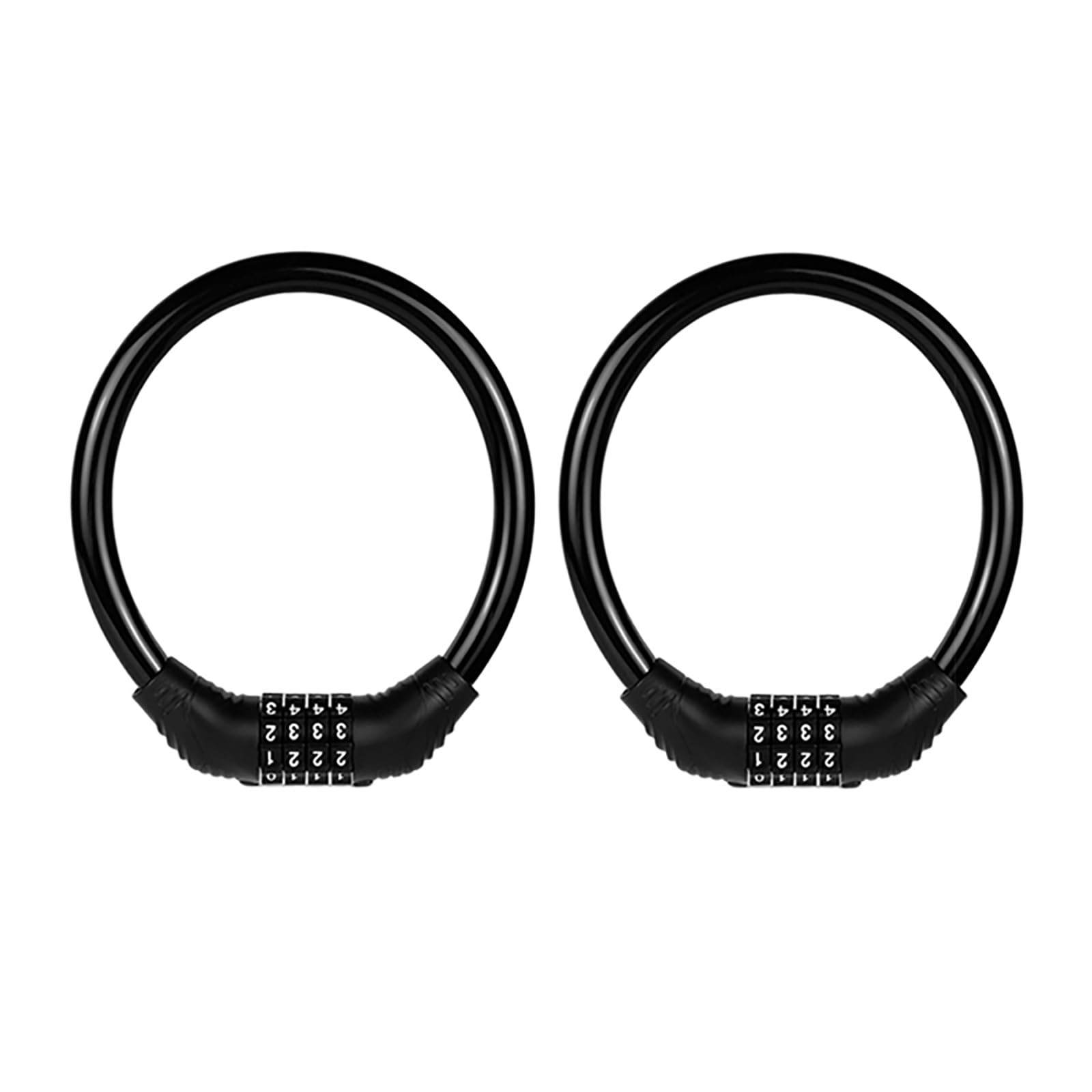 Bike Lock Cable, Heavy Duty Anti Theft Bicycle Lock Chain Portable Code Lock ...