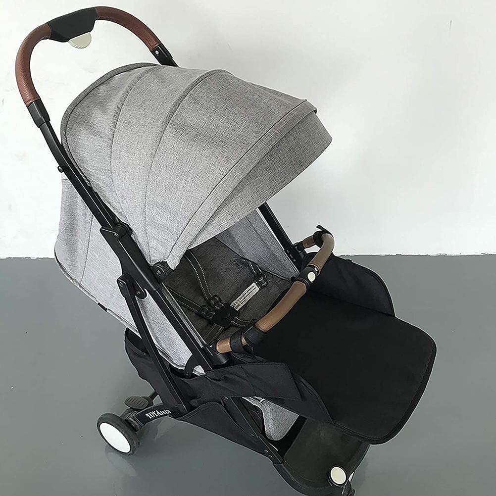 Stroller Footrest,Oxford Universal Stroller Footstool for Stroller(Black)