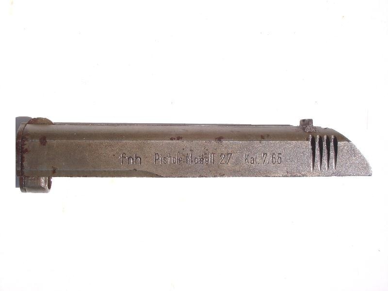 German WW2 fnh CZ-27 Slide assembly