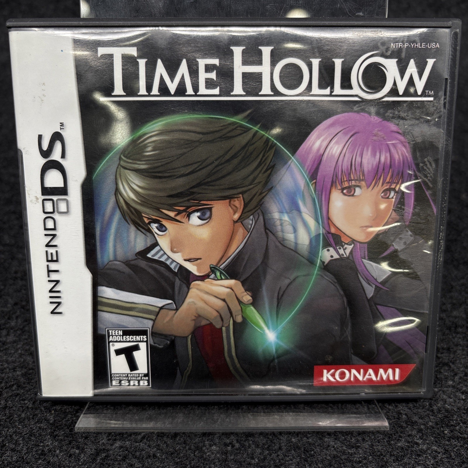 Time Hollow (DS) - Authentic Case And Manual Only W/ Inserts Good Condition