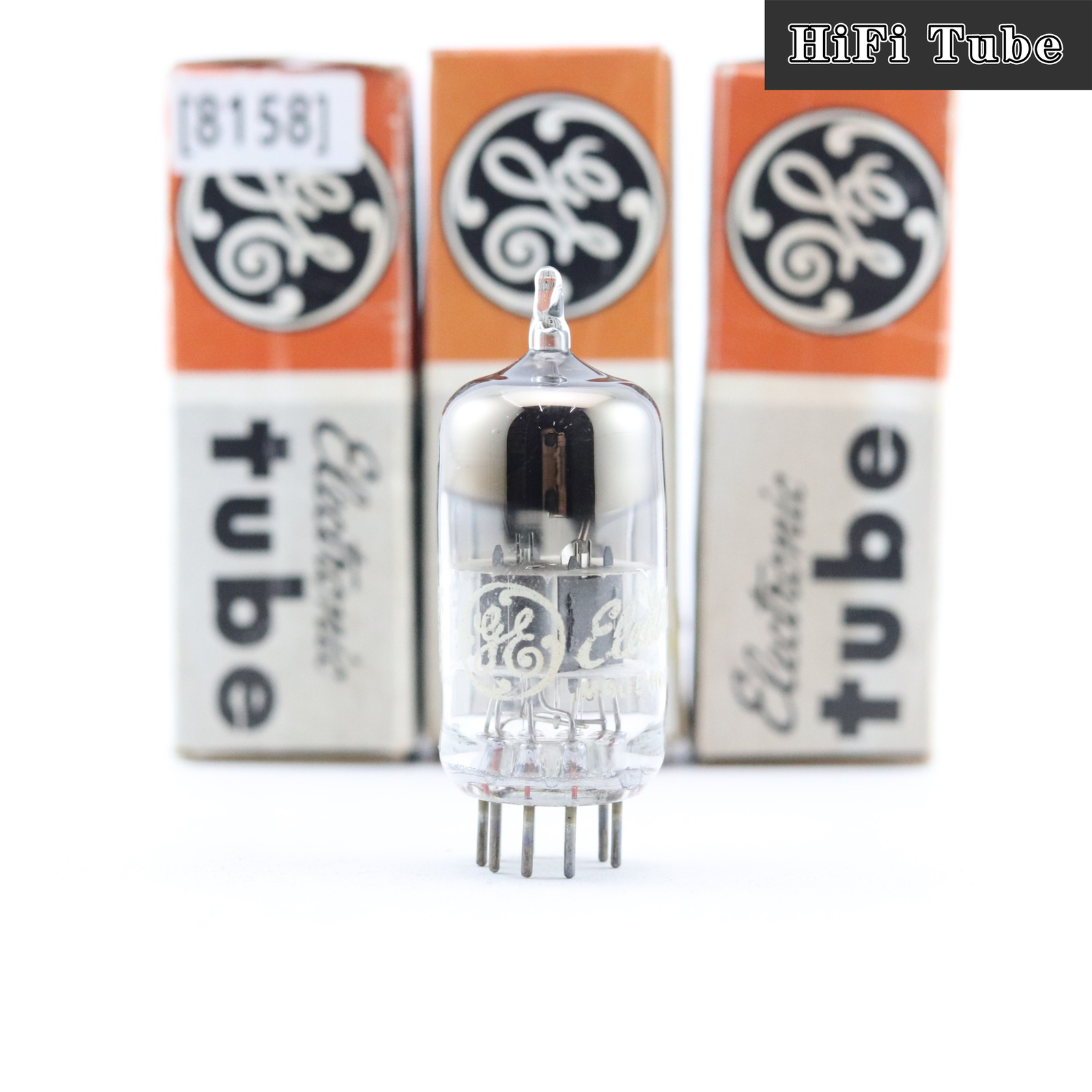 GE 6BQ7A US A TUBE IN ORIGINAL BOX D Getter