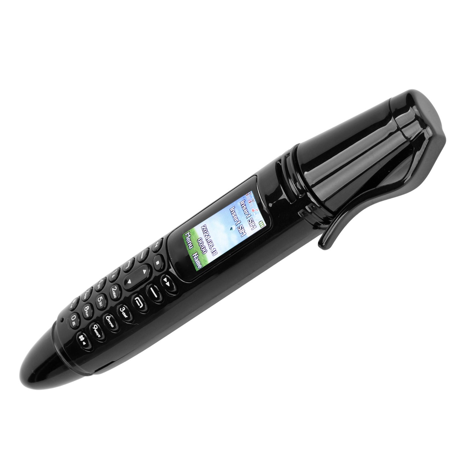 Pen Mini Cell Phone Dialer 0.96 Tiny Screen Mobile Phone Support GSM