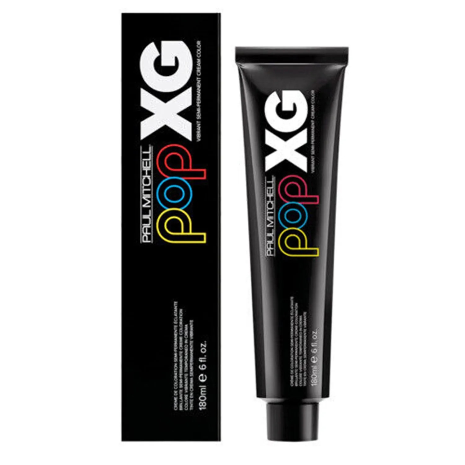 Paul Mitchell Pop XG Pink Vibrant Semi-Permanent Cream Hair Color 6oz 180ml