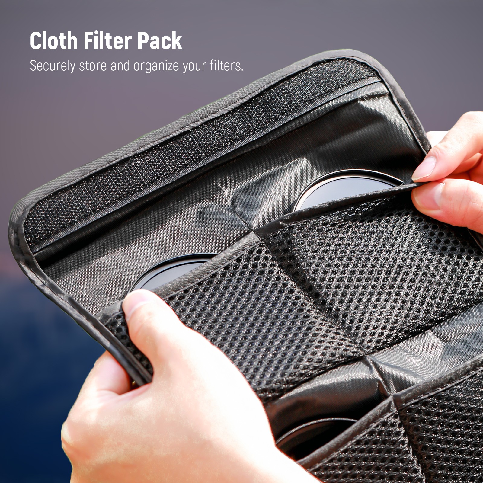 NEEWER 67mm Filter Kit UV CPL FLD ND2 ND8 with Lens Hood for DSLR Cameras