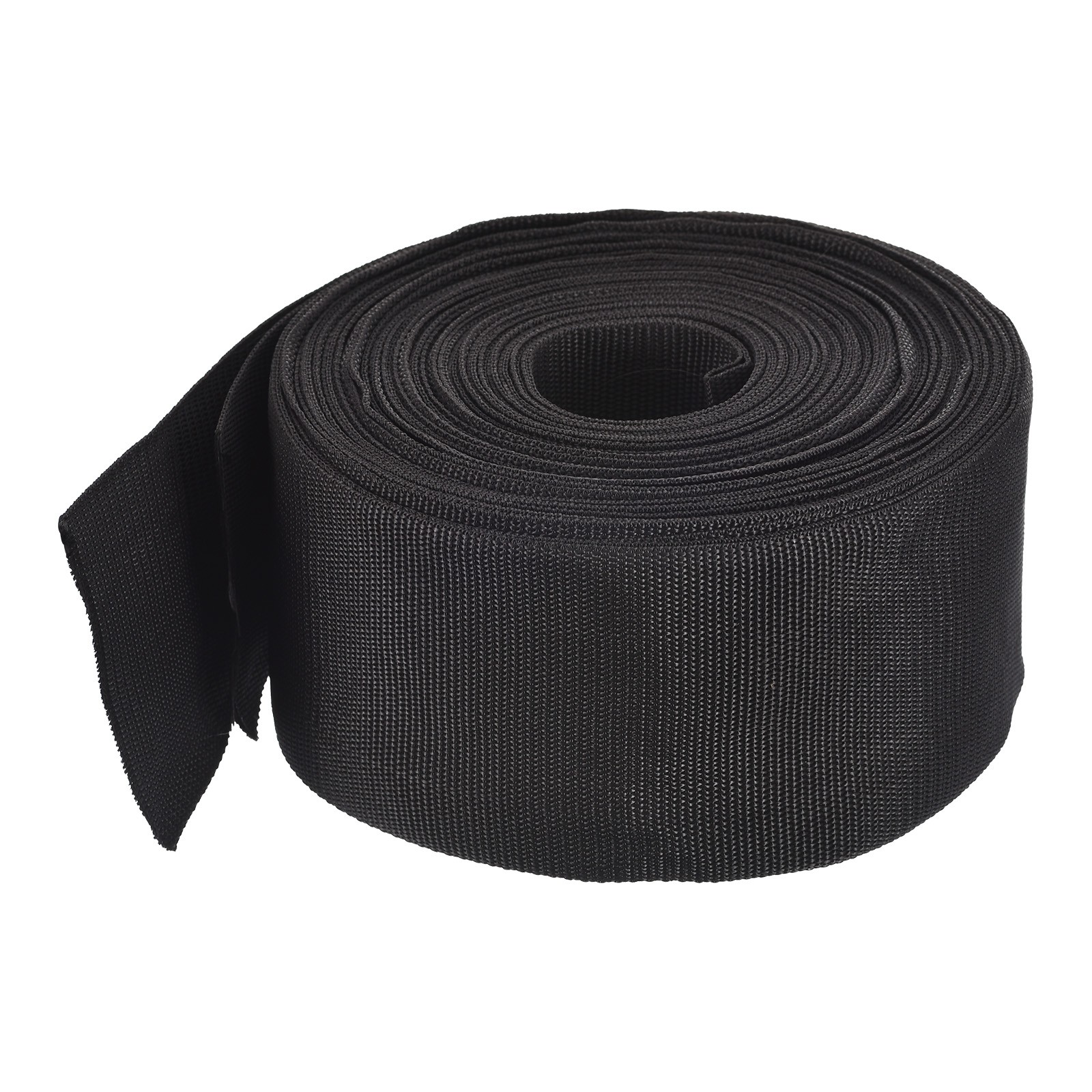 Lightweight Polypropylene Webbing Strap 3" 25 Yard Backpack Strapping Band Black