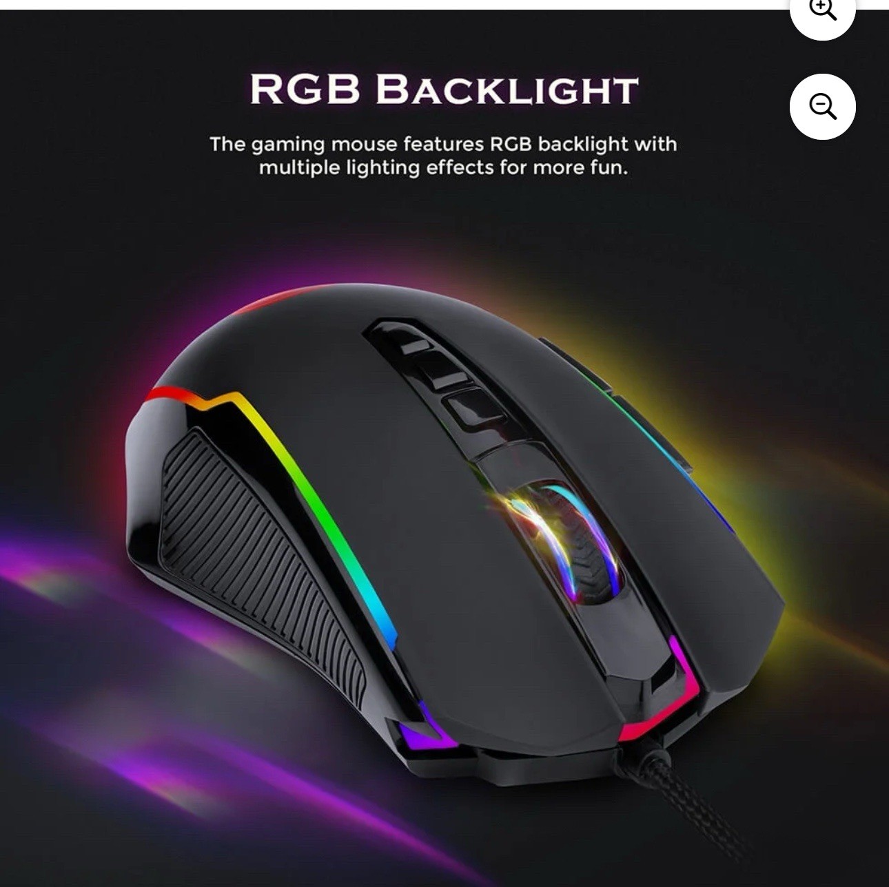 Redragon Ranger Basic RGB Gaming Mouse M910-K New Sealed In Box