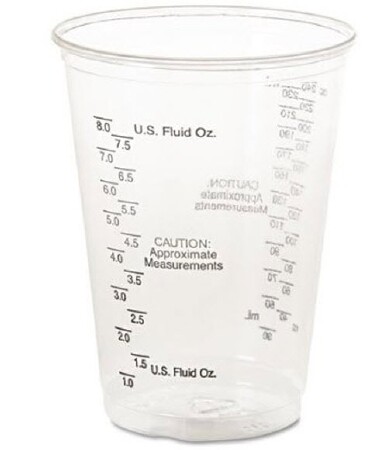 Solo Ultra Clear Drinking Cup, 10 oz. Clear Polyethylene, Sleeve of 50