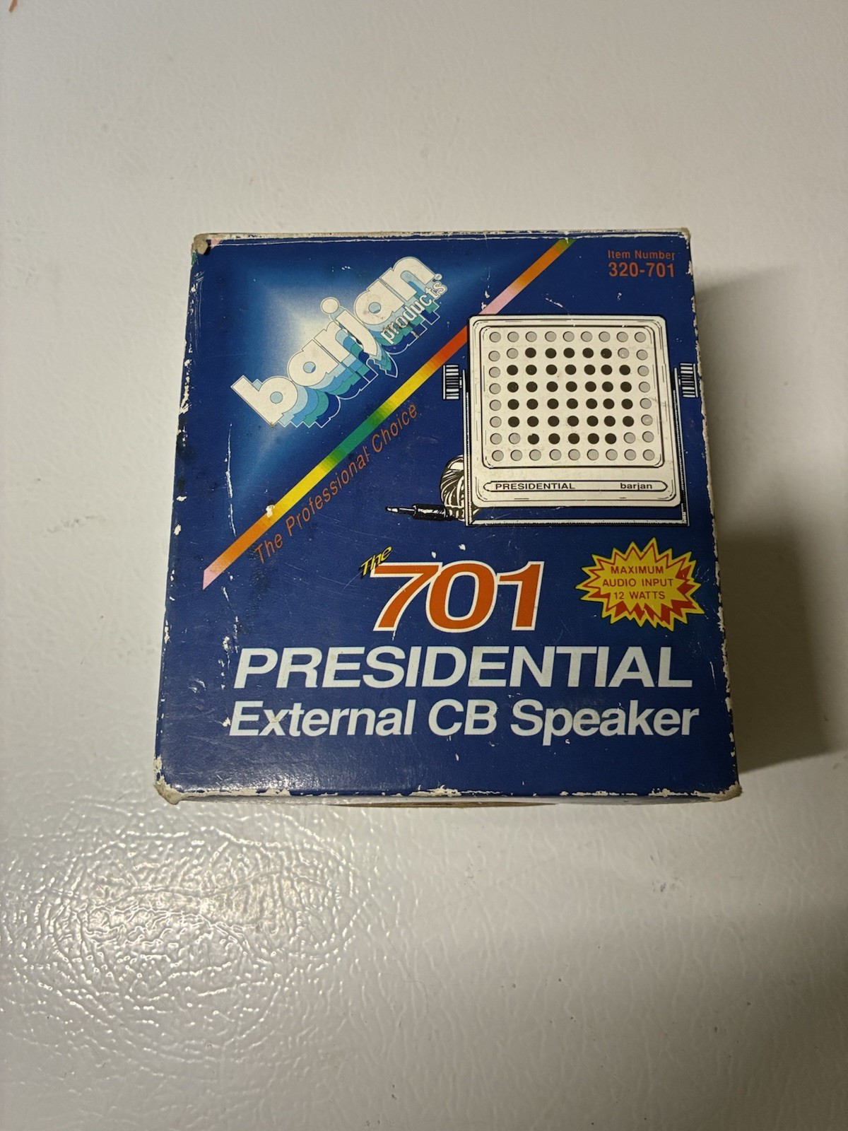 Vintage 701 presidential external CB speaker. Untested