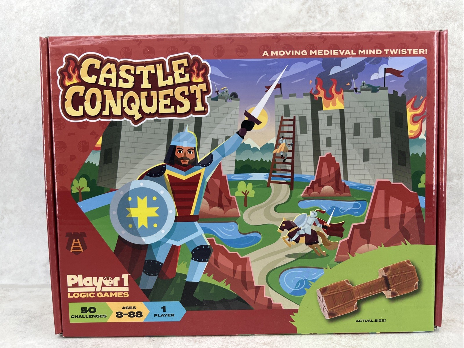 Castle Conquest - Single Player Logic Game, 50 Challenges Player1 - Medieval New