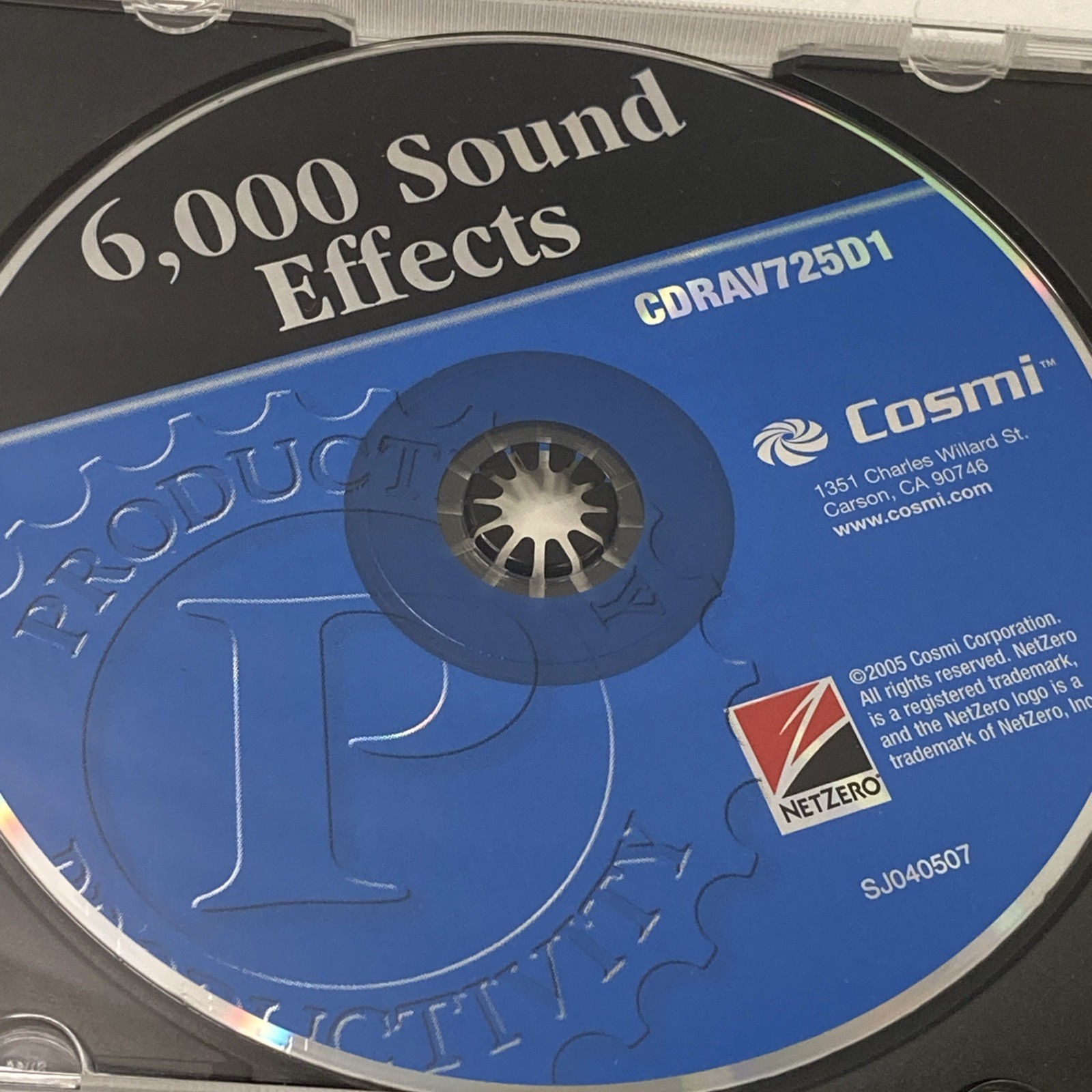 Cosmi 6000 Sound Effects CDRom