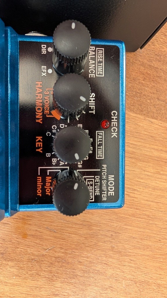 New Boss PS-6 Harmonist Guitar Effects Pedal