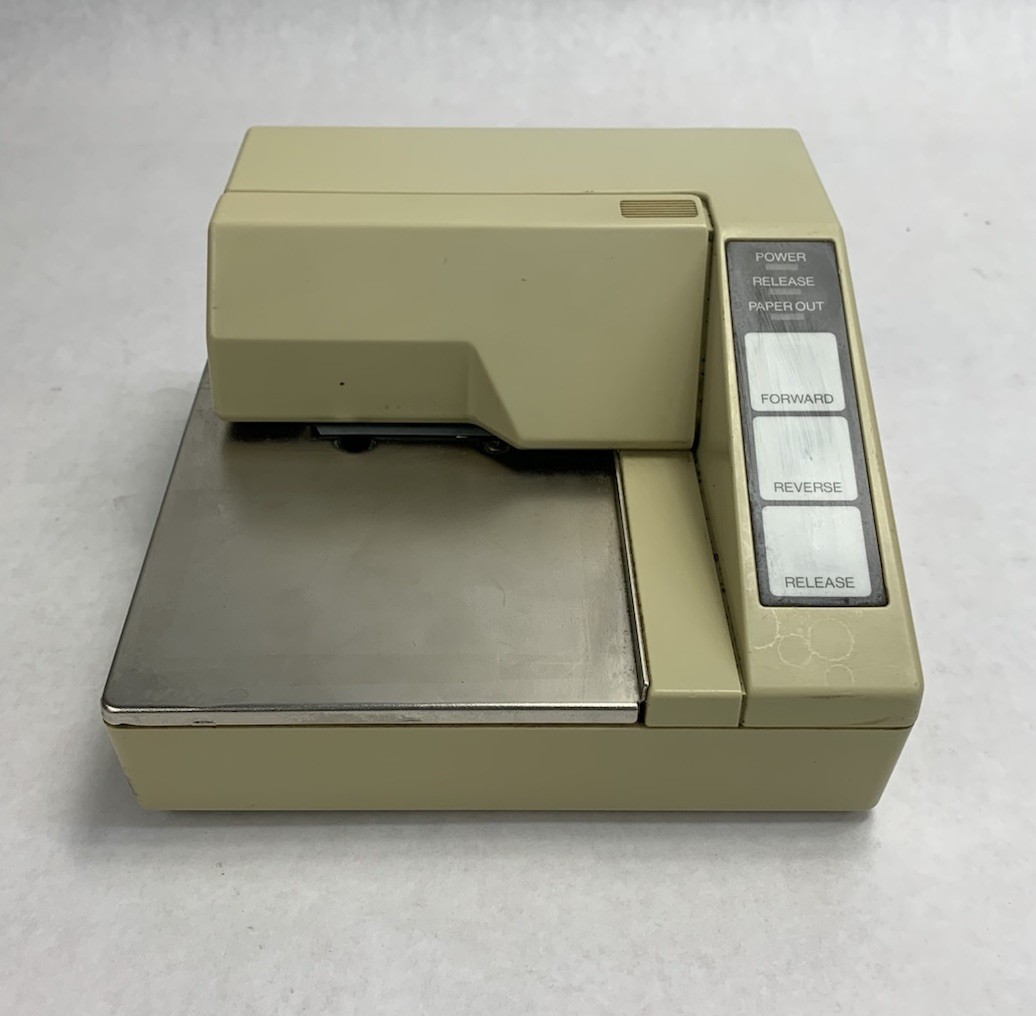 Epson TM-U295 M66SA Slip Printer - Tested No Power Supply