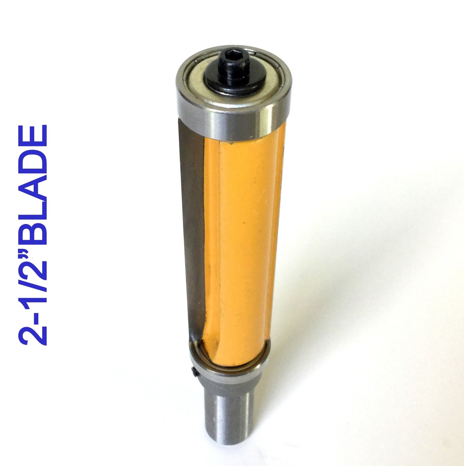 1pc 1/2 SH 2-1/2" Extra Long Trim Pattern Top&Bottom Bearings Router Bit S