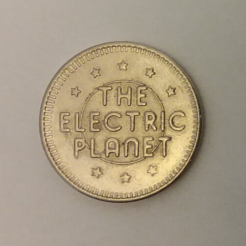 The Electric Planet Arcade Montebello, CA Game Token 22mm