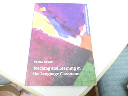 Teaching and Learning in the L - VERY GOOD