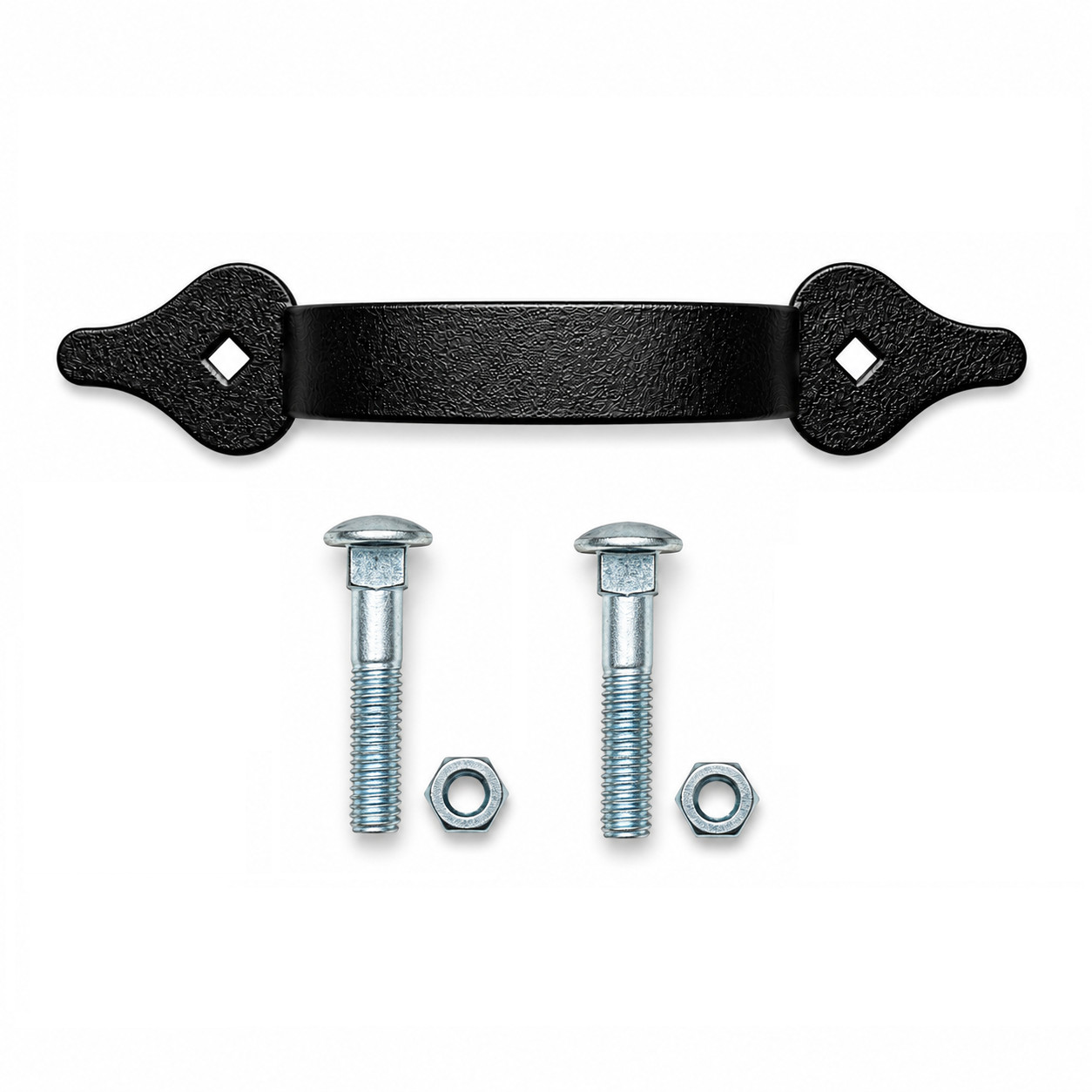 Garage Door Lift Handle Crinkle Finish Yorktown 8 3/4″ Long with Screws