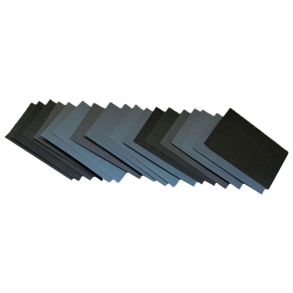 16pcs/Set Sandpaper 400 600 800 1000 1200 1500 2000 2500 Grit Grinding Polishing