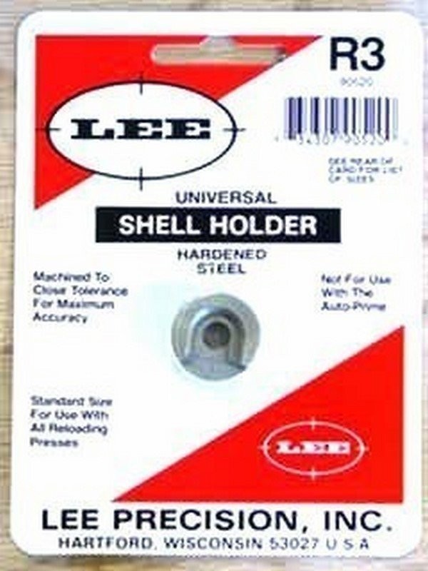 Lee Precision Universal Shell Holder R3 For 30/30 6.5x55 Mauser 32/40 - 90520