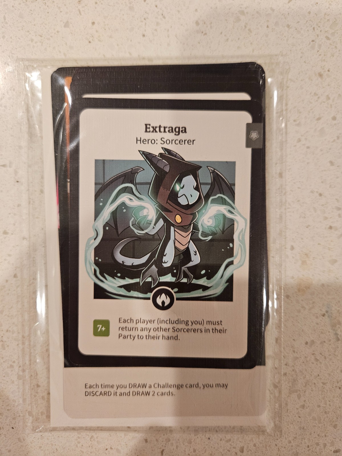 NEW Here to Slay Dragon Sorcerer Expansion Sealed Kickstarter Exclusive KS