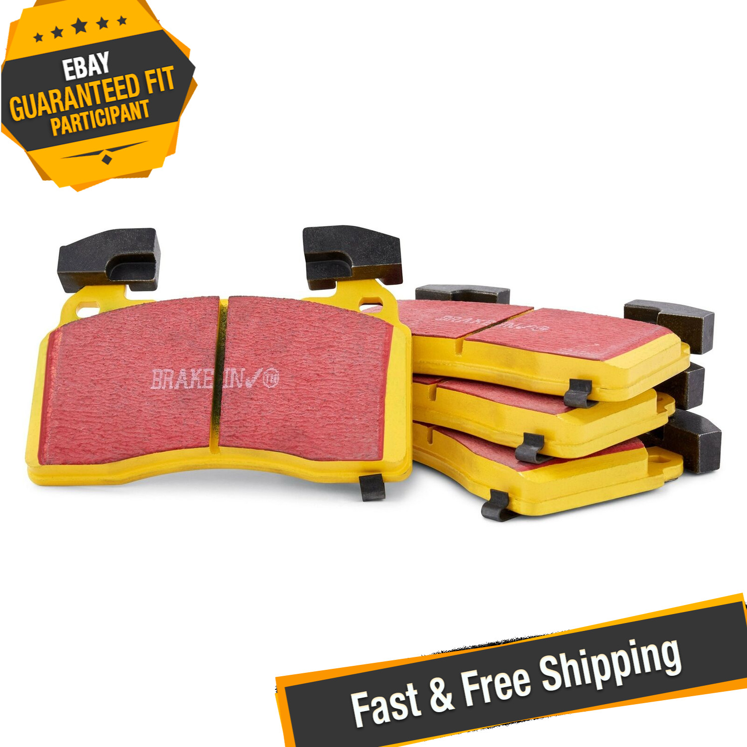 EBC DP41920R Yellowstuff Rear Brake Pads for 2004-2016 Porsche Boxster