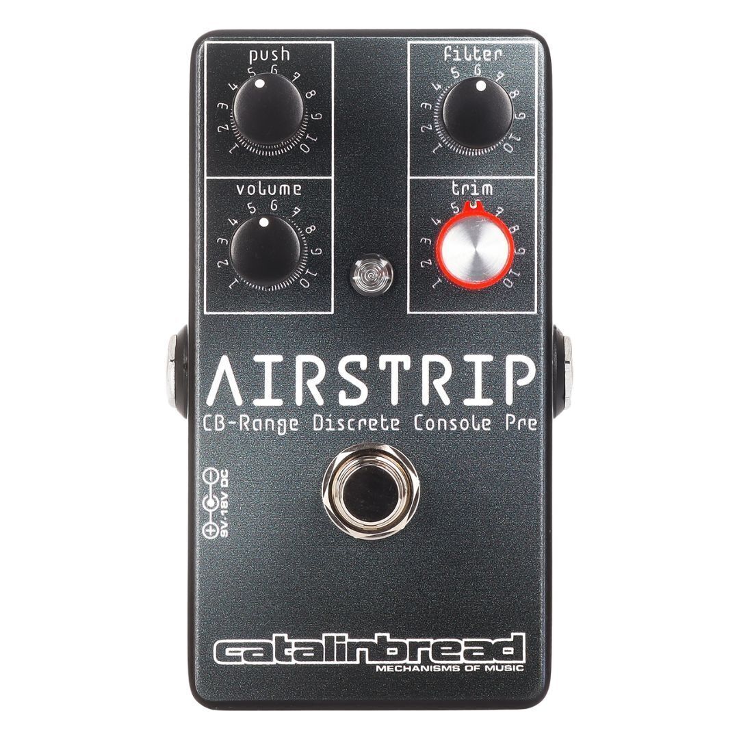 Catalinbread CB Range Discrete Console Airstrip Black Preamplifier