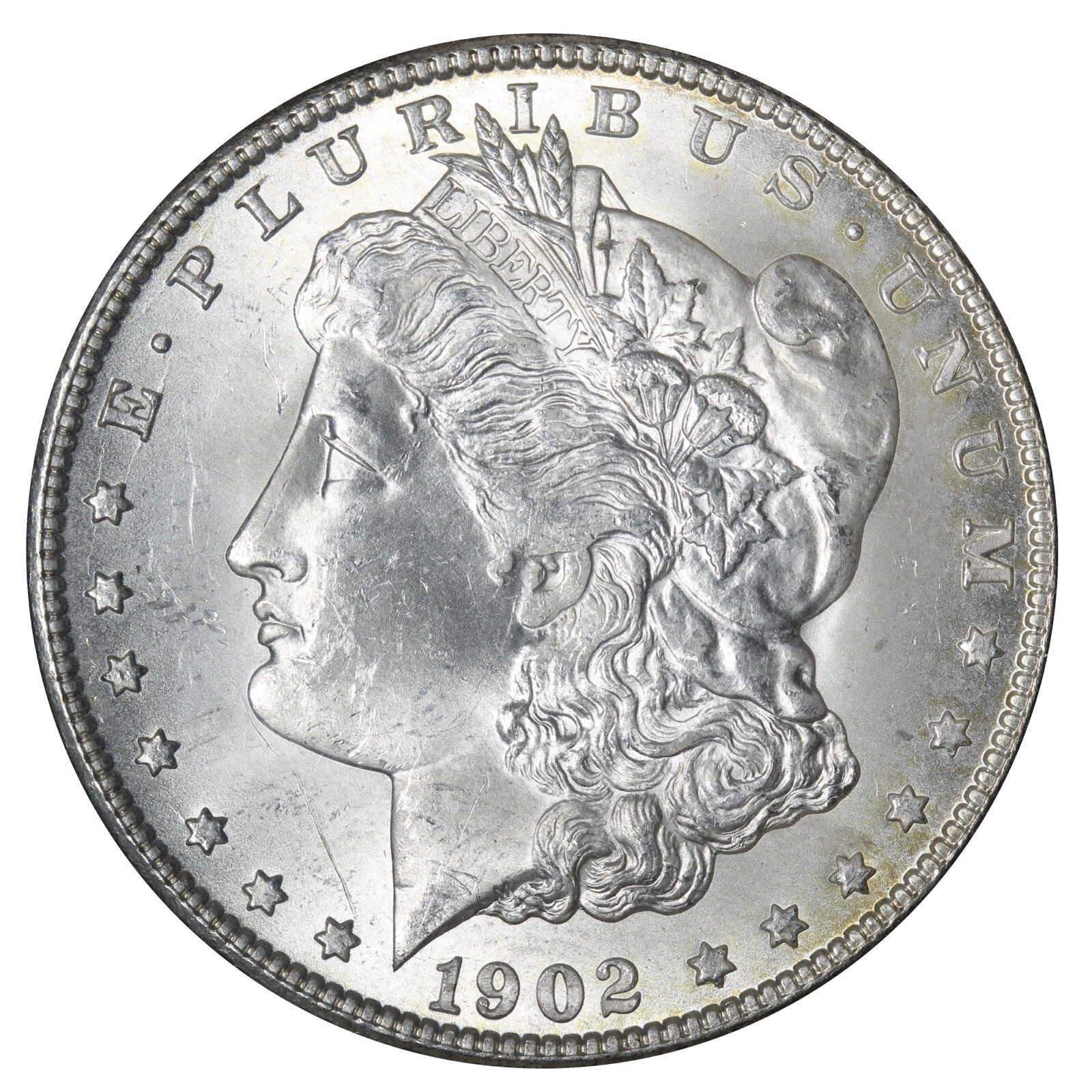 1902-O Morgan Silver Dollar GEM BU *UNCIRCULATED* MS E153 ZHA