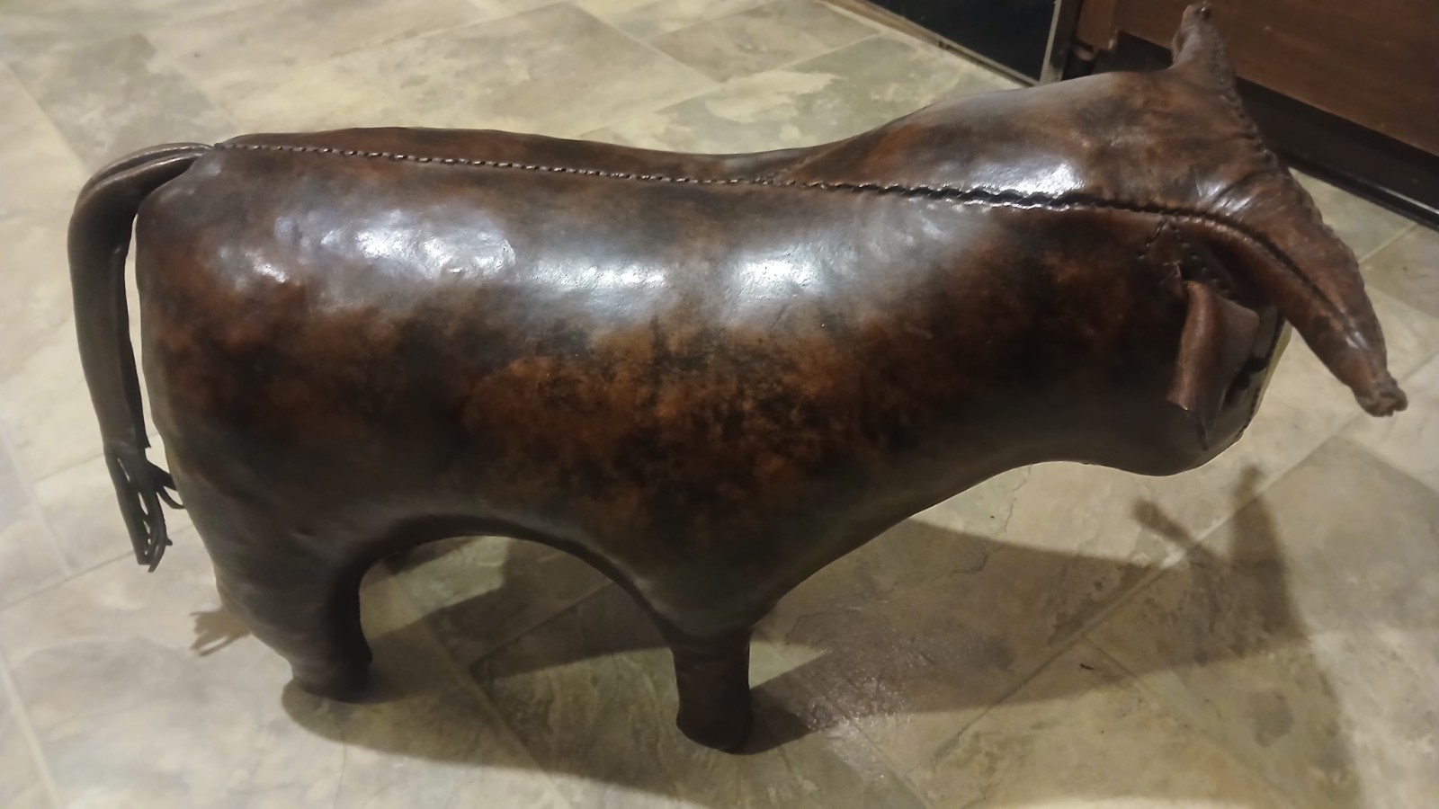 1960s Dmitri Omersa Leather Bull