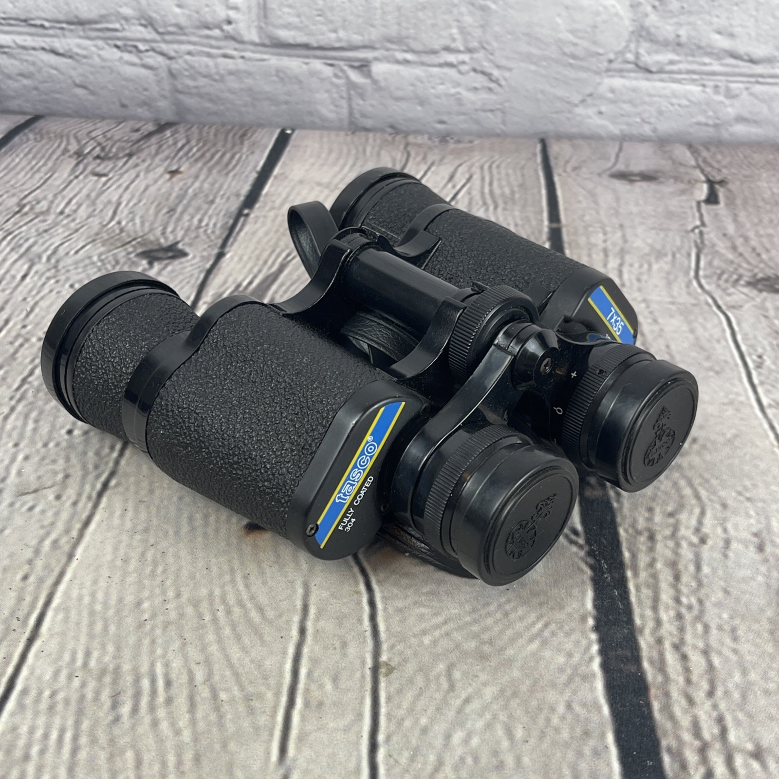 Tasco Binoculars w/ Black Case 7x35 346 Ft/1000 yds 115M/1000M Vintage Coated
